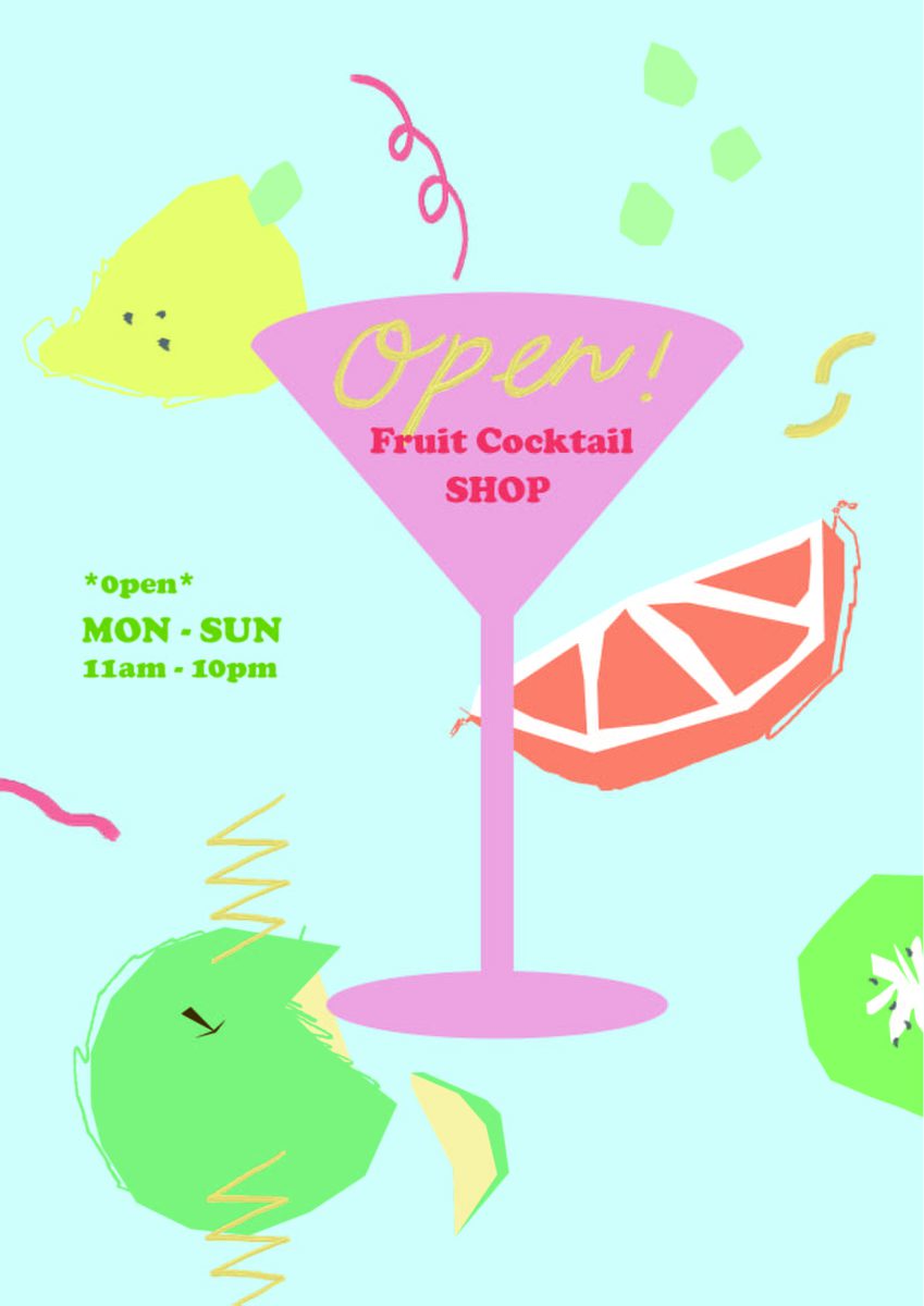 이채은_Fruit Cocktail shop